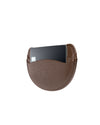 Brown Ova Card Holder